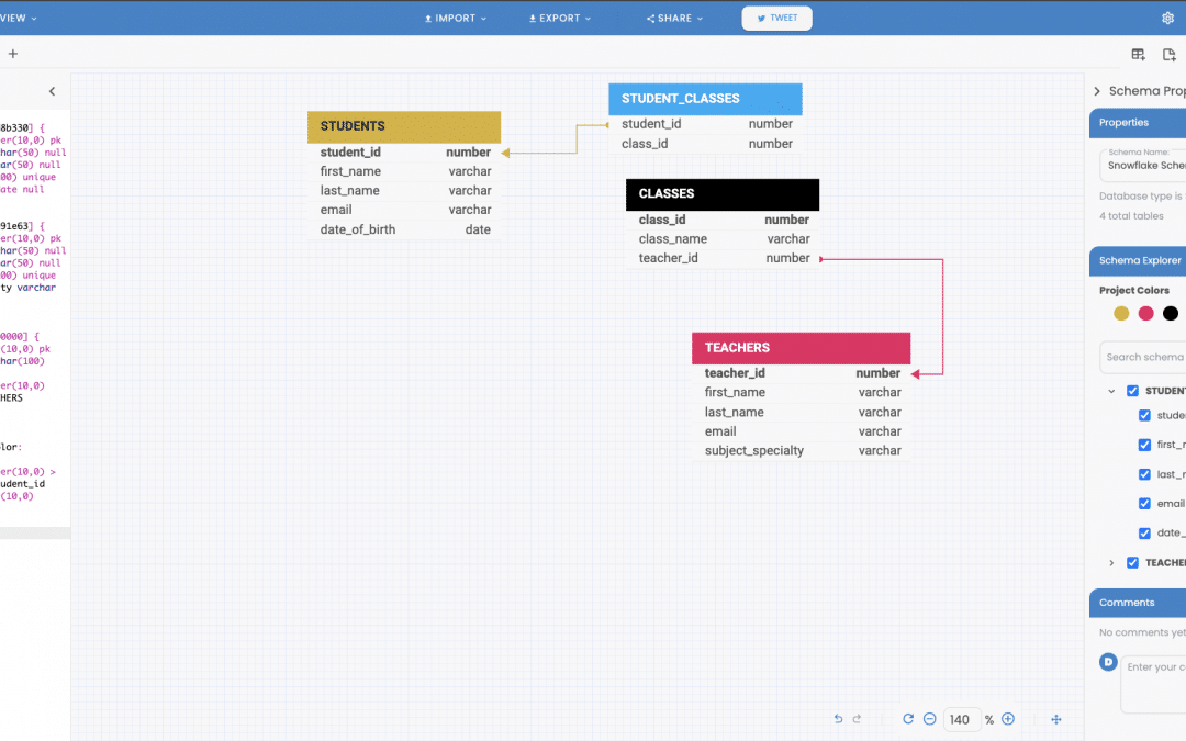 Snowflake Schema Management